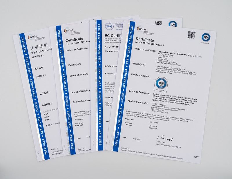 Levels Glucose Monitor - Certification