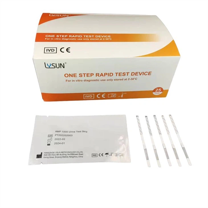 AMP One Step Amphetamine Test Strip (Urine)