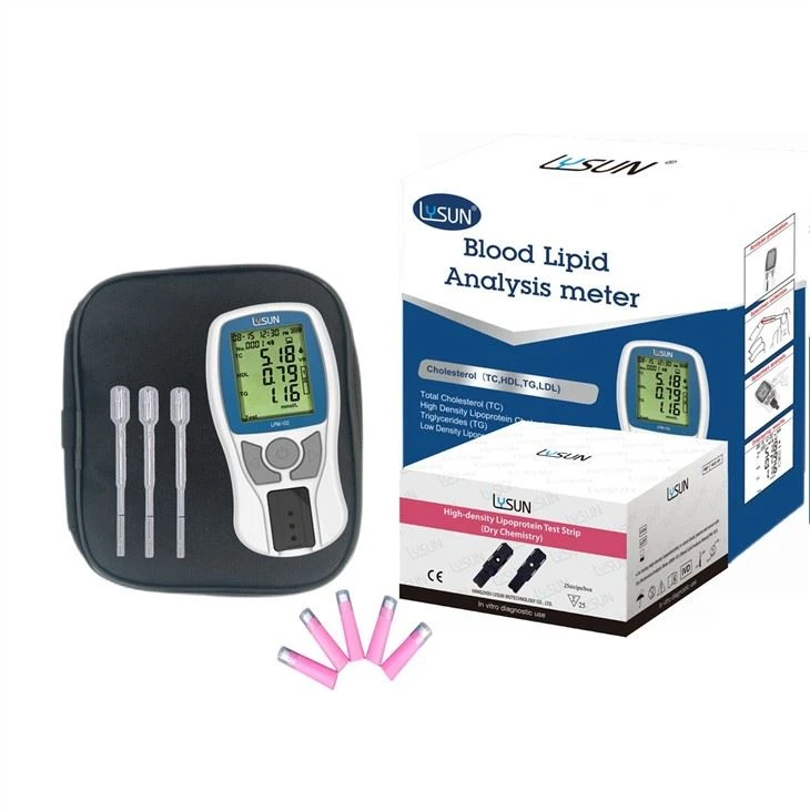 Electrical Meter Blood Lipid Analysis Lpm-102 Creatinine Analyzer Cholesterol Meter For Plasma And Serum CE Approved