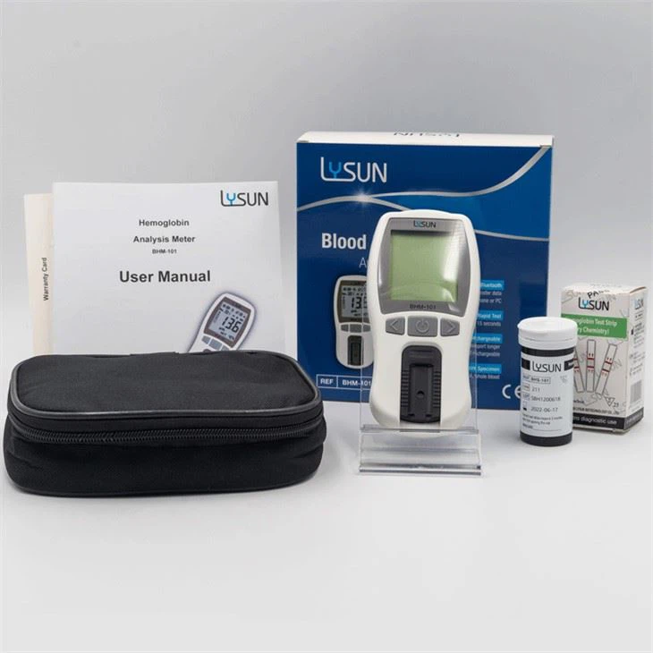 Microtouch Home Hemoglobin Analysis Digital Meter