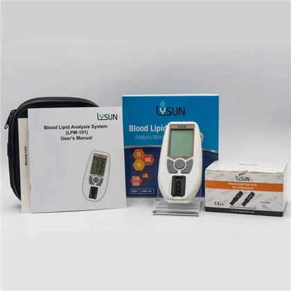Meter Lipid Darah Ketepatan Tinggi Mudah Dibawa yang menjimatkan kos