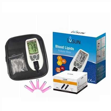 Meter Kolesterol Berkualiti Baik Penganalisis Lipid Darah Meter Analisis
