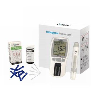 BHM-102 Meter Hemoglobin Penggunaan Rumah Sistem Analisis Darah Ujian Analisis Hemoglobin