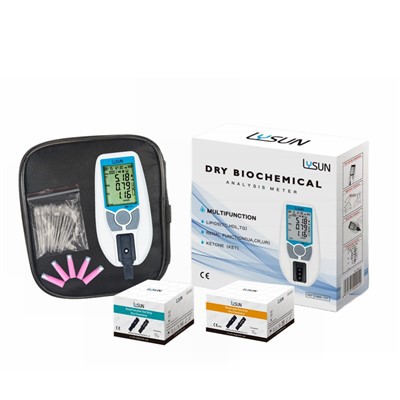 DBM-101 Meter Analisis Biokimia Kering Mesin Ujian Fungsi Lipid Darah Buah Pinggang