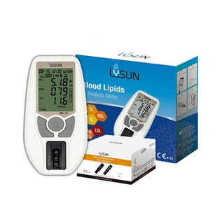 Poct 3 dalam 1 Meter Analisis Lipid Darah TC/TG/HDL Ujian Kolesterol Penggunaan Rumah